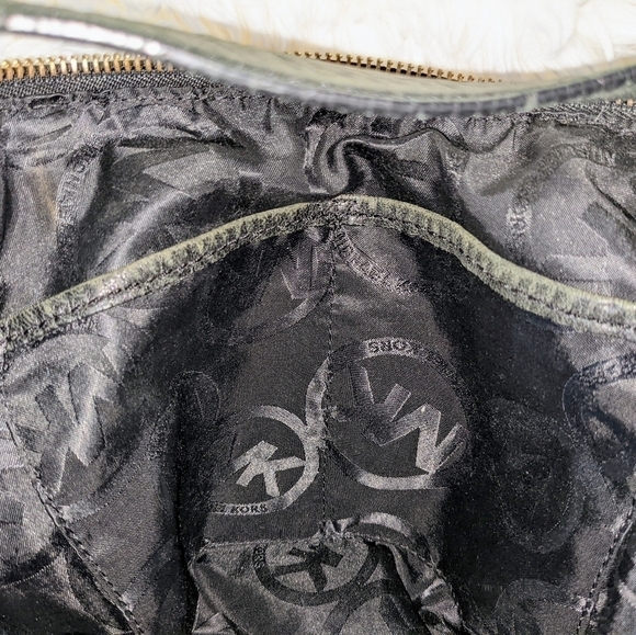 Michael Kors Black Soft Leather Satchel Shoulder Bag - Picture 6 of 16